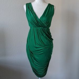Anthropologie Deletta Grecian-style Wrap Dress